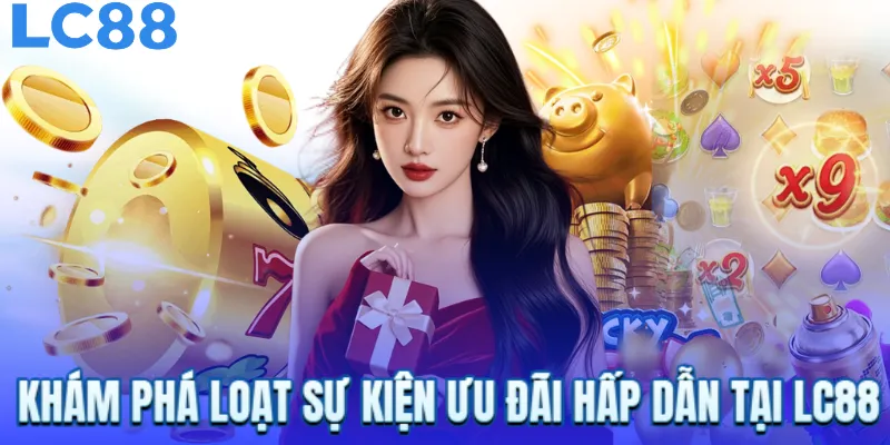 Khám phá loạt sự kiện ưu đãi hấp dẫn tại LC88